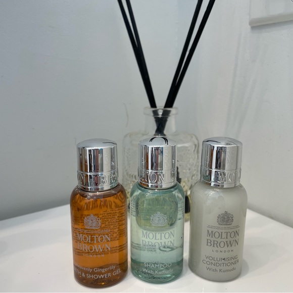 Molton Brown Bath & Shower Mini Bottle Set of 3! - Picture 8 of 8
